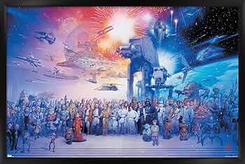 スターウォーズ看板 Amazon.com: Trends International Star Wars: Saga - Galaxy